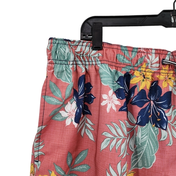 Speedo Men's Hawaiian Floral Redondo Volley Swim Trunks - XXL - Picture 3 of 9